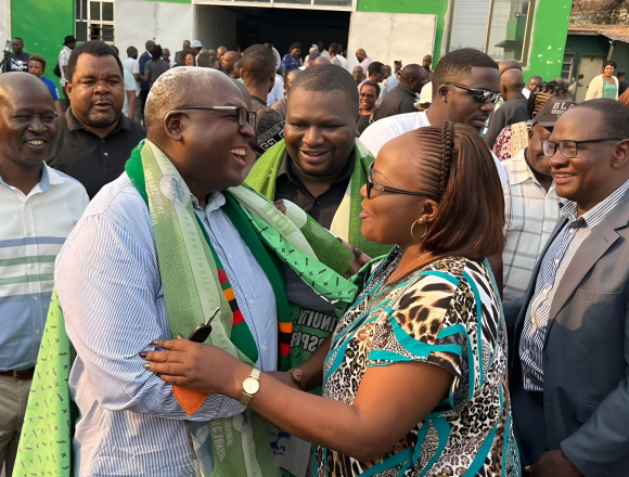 Nyasula join PF PF SG NAKACHINDA WELCOMES VICTOR NYASULU, FORMER ZAMMSA DG, TO PF