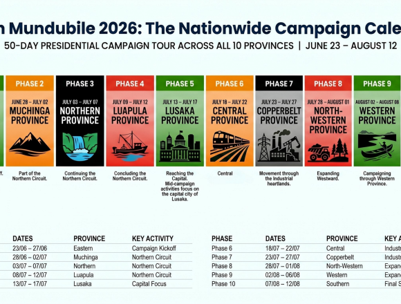 NRPUP Campaign Calendar MUNDUBILE AND MAKEBI TAKE CAMPAIGN MOMENTUM NATIONWIDE AS ECZ CALENDAR OPENS