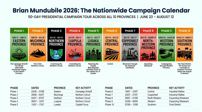 NRPUP Campaign Calendar MUNDUBILE AND MAKEBI TAKE CAMPAIGN MOMENTUM NATIONWIDE AS ECZ CALENDAR OPENS