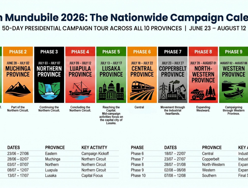NRPUP Campaign Calendar MUNDUBILE AND MAKEBI TAKE CAMPAIGN MOMENTUM NATIONWIDE AS ECZ CALENDAR OPENS