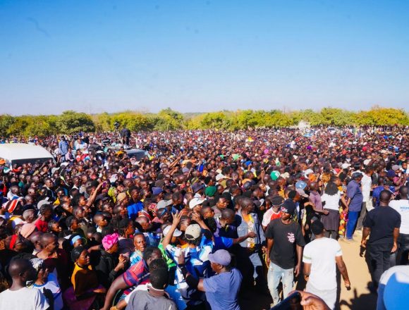 Petauke Rally THOUSANDS THRONG KASALA GROUNDS AS MUNDUBILE UNVEILS FARMER-FIRST AGENDA IN PETAUKE
