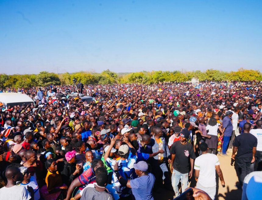 Petauke Rally THOUSANDS THRONG KASALA GROUNDS AS MUNDUBILE UNVEILS FARMER-FIRST AGENDA IN PETAUKE